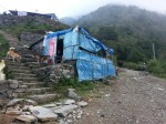 Sun & Moon Cafe near Gallu Devi Temple on Triund Trek