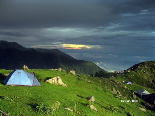 Triund Magic View in Monsoon