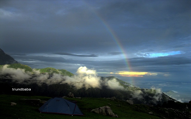 Triund Rainbow