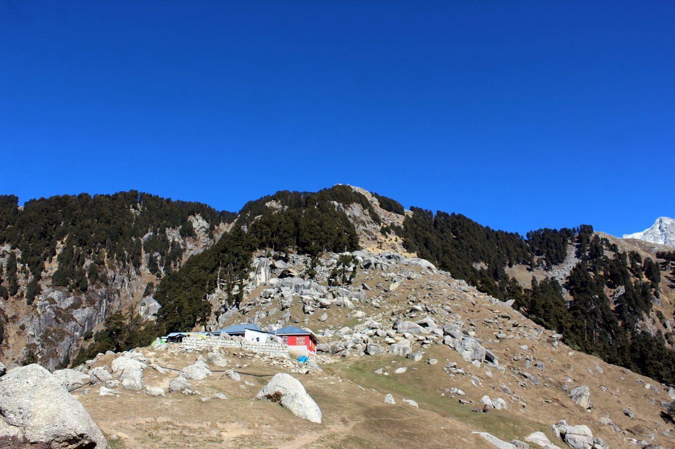 Railway Station in Triund Hill